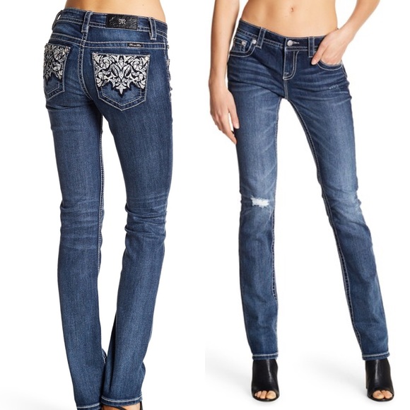 Miss Me Denim - NWT Miss Me Aztec Mid Rise Jeans